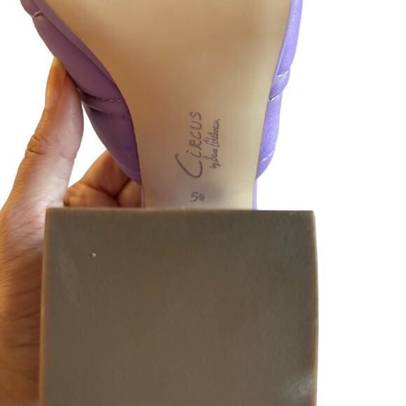Circus by Sam Edelman Marlie Orchid Lilac Block
Heel Platform Sandals Size 5.5 - Picture 9 of 9